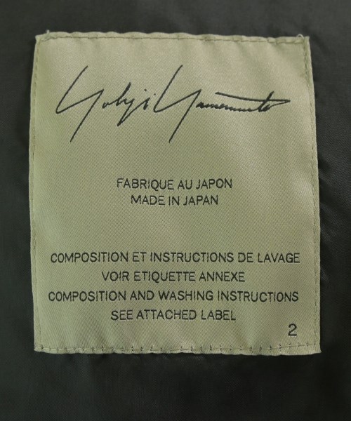 Yohji Yamamoto（ヨウジヤマモト）ダウンコート 黒 サイズ:2(S位) レディース/2200719234026