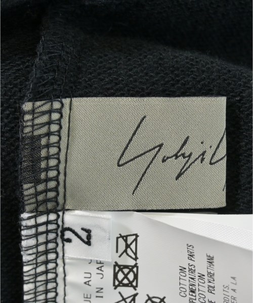 Yohji Yamamoto（ヨウジヤマモト）パーカー 黒 サイズ:2(S位) レディース/2200633760021