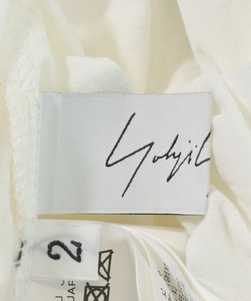 Yohji Yamamoto（ヨウジヤマモト）Tシャツ・カットソー 白 サイズ:2(S位) レディース/2200646680057