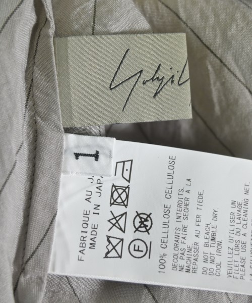 Yohji Yamamoto（ヨウジヤマモト）カジュアルシャツ グレー サイズ:1(XS位) レディース/2200648033042