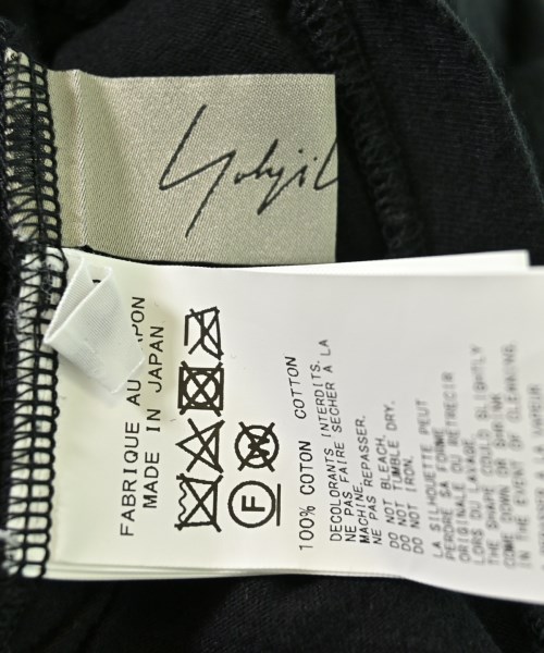 Yohji Yamamoto（ヨウジヤマモト）Tシャツ・カットソー 黒 サイズ:2(S位) レディース/2200648961062