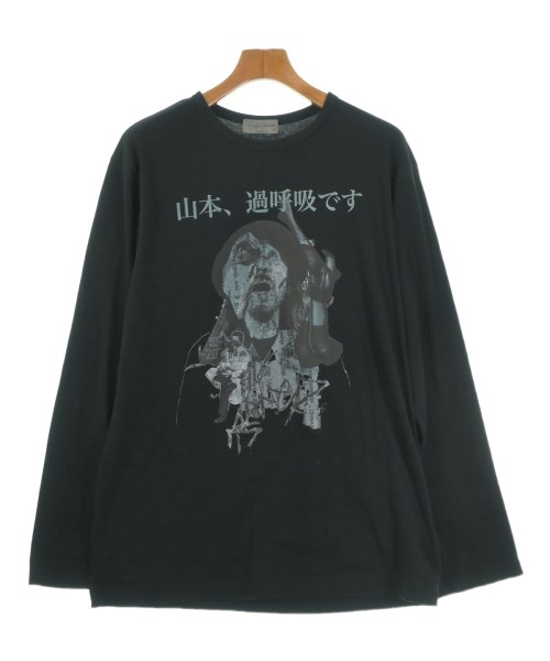YOHJI YAMAMOTO(ヨウジヤマモト)Tシャツ・カットソー 黒 サイズ:3(M位)/2200649272044