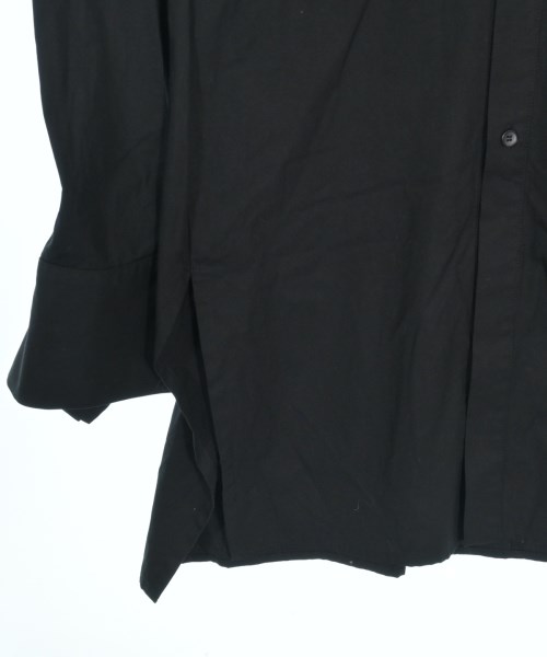 Yohji Yamamoto（ヨウジヤマモト）シャツワンピース 黒 サイズ:3(M位) レディース/2200649419050