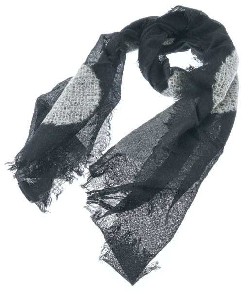 YOHJI YAMAMOTO(ヨウジヤマモト)マフラー 黒 サイズ:-/2200652126020