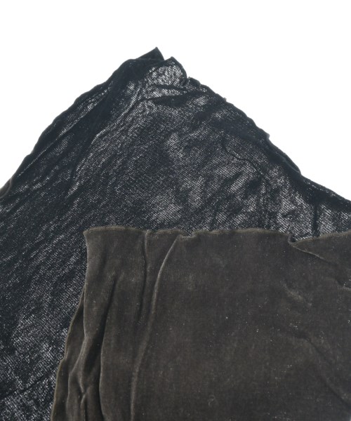 Yohji Yamamoto（ヨウジヤマモト）マフラー 黒 サイズ:- メンズ/2200639095288