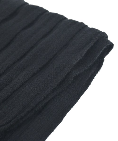 Yohji Yamamoto（ヨウジヤマモト）マフラー 黒 サイズ:- レディース/2200651898119