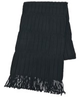 Yohji Yamamoto（ヨウジヤマモト）マフラー 黒 サイズ:- レディース/2200651898119