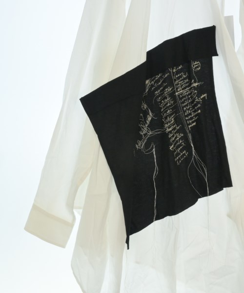 Yohji Yamamoto（ヨウジヤマモト）カジュアルシャツ 白 サイズ:2(S位) レディース/2200647126097