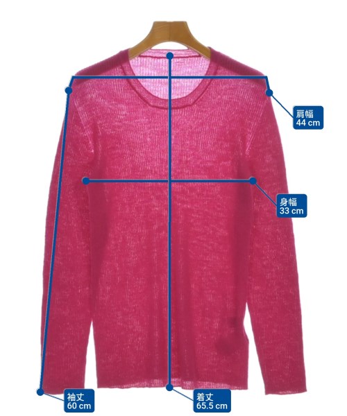 Yohji Yamamoto（ヨウジヤマモト）ニット・セーター ピンク サイズ:2(S位) レディース/2200654133019