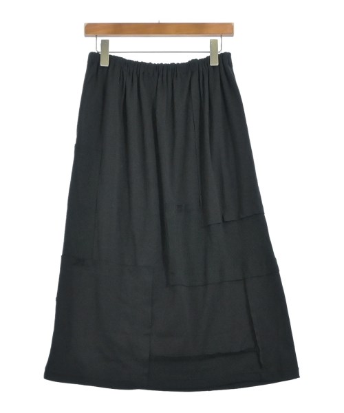 Yohji Yamamoto（ヨウジヤマモト）ロング・マキシ丈スカート 黒 サイズ:2(S位) レディース/2200702425226