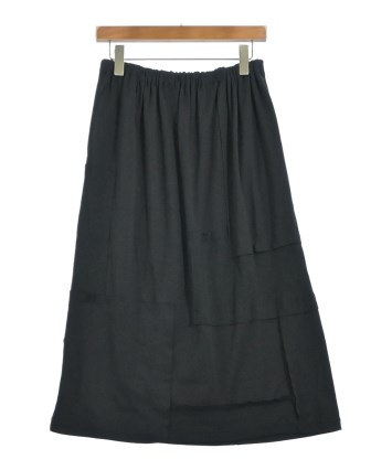 Yohji Yamamoto（ヨウジヤマモト）ロング・マキシ丈スカート 黒 サイズ