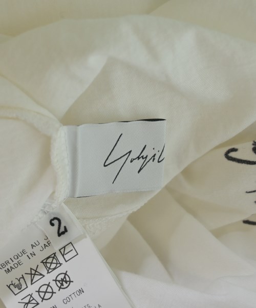 Yohji Yamamoto（ヨウジヤマモト）Tシャツ・カットソー 白 サイズ:2(S位) レディース/2200702146039