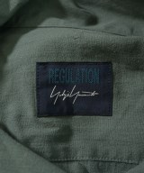 REGULATION Yohji Yamamoto（レギュレーションヨウジヤマモト）ブラウス 緑 サイズ:2(S位) レディース/2200704874107
