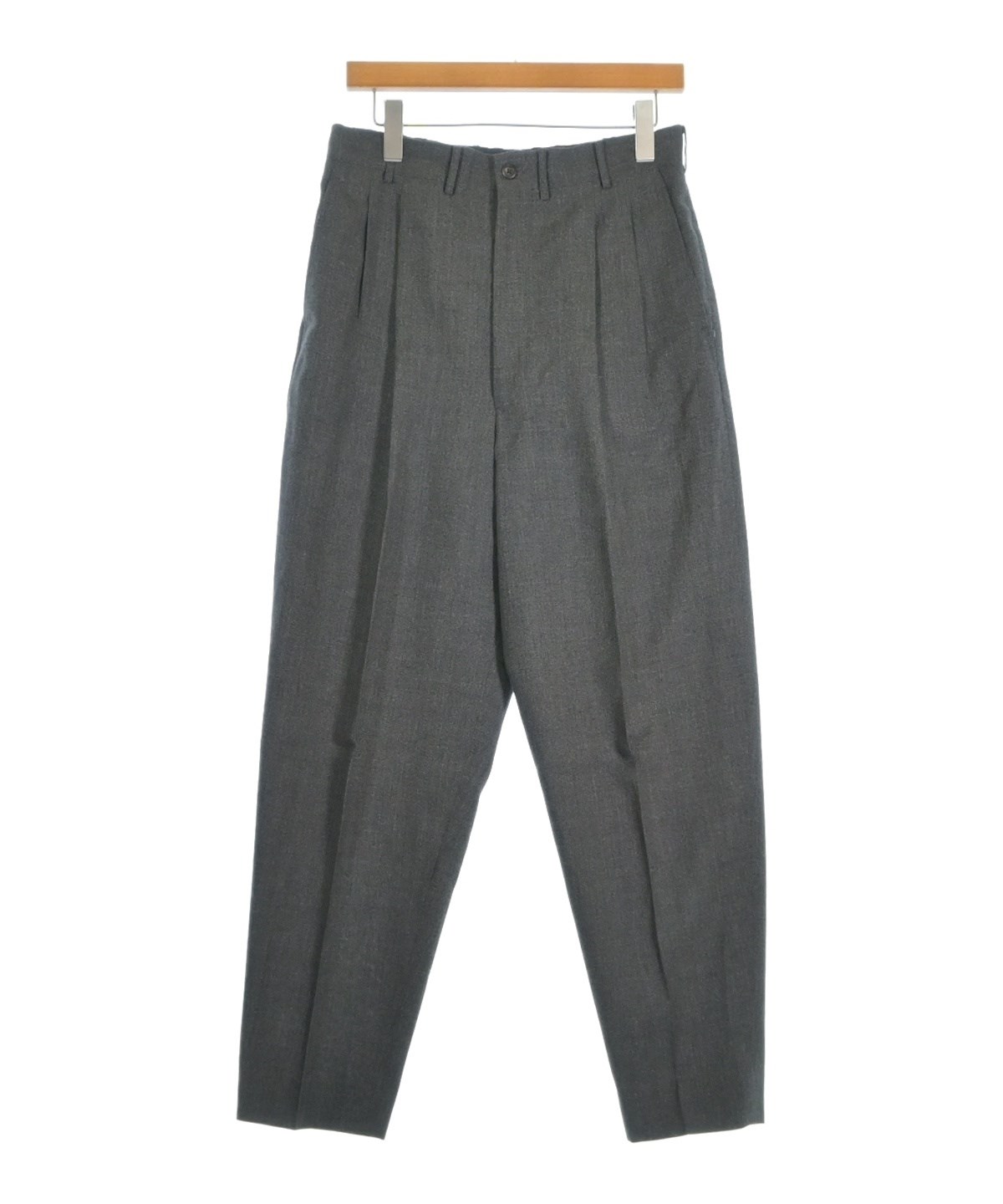 Yohji Yamamoto（ヨウジヤマモト）スラックス グレー サイズ:S メンズ