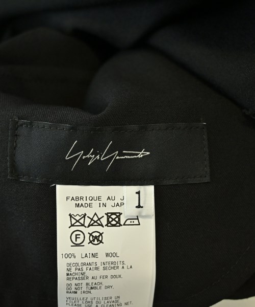 Yohji Yamamoto（ヨウジヤマモト）オールインワン/サロペット 黒 サイズ:1(XS位) レディース/2200708446065