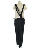 Yohji Yamamoto（ヨウジヤマモト）オールインワン/サロペット 黒 サイズ:1(XS位) レディース/2200708446065