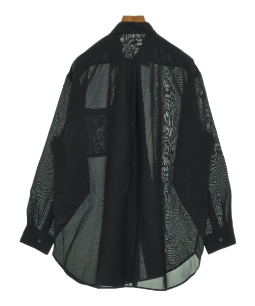 Yohji Yamamoto（ヨウジヤマモト）ドレスシャツ 黒 サイズ:S メンズ/2200709047032