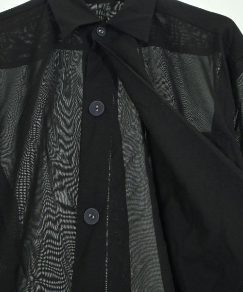 Yohji Yamamoto（ヨウジヤマモト）ドレスシャツ 黒 サイズ:S メンズ/2200709047032