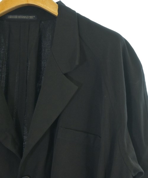 Yohji Yamamoto（ヨウジヤマモト）ジャケット 黒 サイズ:M メンズ/2200709047087