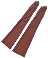Yohji Yamamoto（ヨウジヤマモト）手袋 茶 サイズ:- レディース/2200709047117