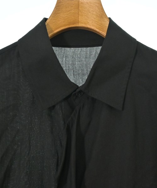 Yohji Yamamoto（ヨウジヤマモト）カジュアルシャツ 黒 サイズ:1(XS位) レディース/2200710246035