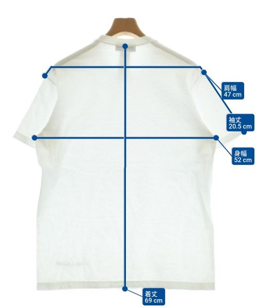 Yohji Yamamoto（ヨウジヤマモト）Tシャツ・カットソー 白 サイズ:2(S位) メンズ/2200662791034