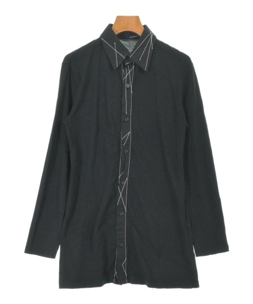YOHJI YAMAMOTO(ヨウジヤマモト)カジュアルシャツ 黒 サイズ:1(XS位)/2200663797028
