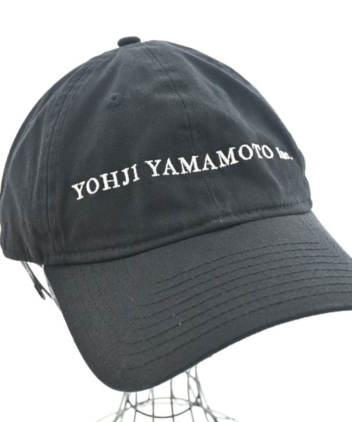 Yohji Yamamoto（ヨウジヤマモト）キャップ 黒 サイズ:- メンズ/2200664099053