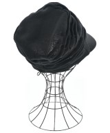 Yohji Yamamoto（ヨウジヤマモト）ニットキャップ・ビーニー 黒 サイズ:- レディース/2200662054146