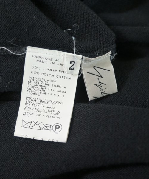 Yohji Yamamoto（ヨウジヤマモト）ワンピース 黒 サイズ:2(S位) レディース/2200664009021