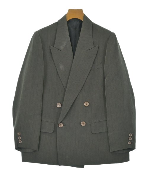 YOHJI YAMAMOTO(ヨウジヤマモト)テーラードジャケット グレー サイズ:S/2200664555016