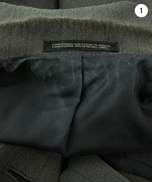 Yohji Yamamoto（ヨウジヤマモト）テーラードジャケット グレー サイズ:S レディース/2200664555016