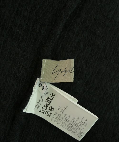 Yohji Yamamoto（ヨウジヤマモト）カーディガン 黒 サイズ:2(S位) メンズ/2200664744021