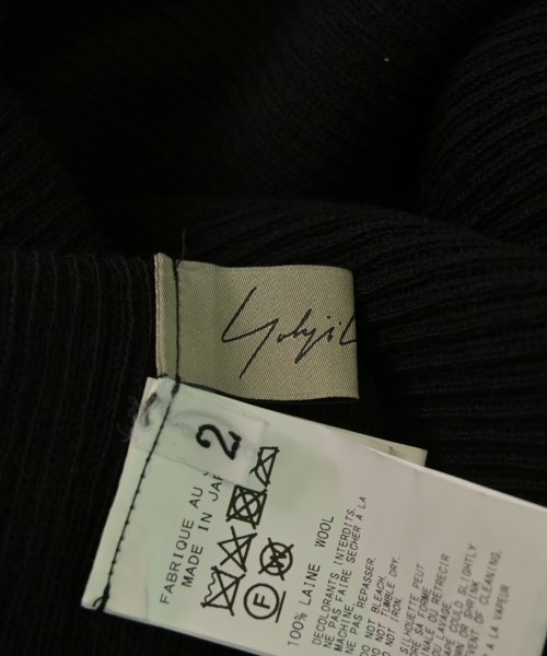 Yohji Yamamoto（ヨウジヤマモト）ニット・セーター 黒 サイズ:2(S位) メンズ/2200664744069