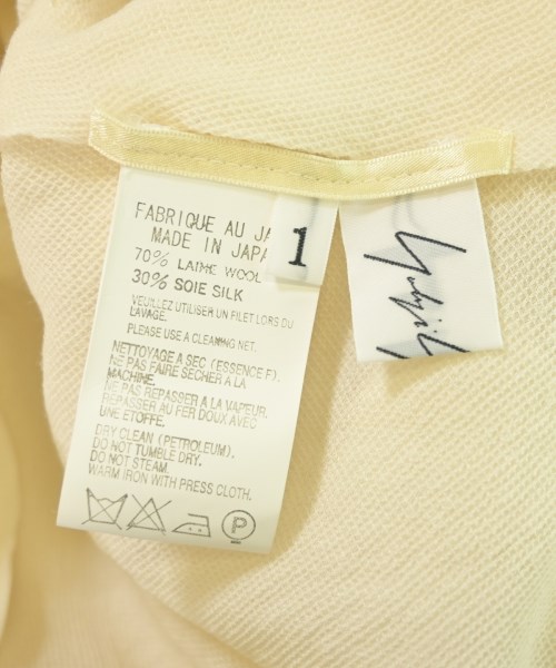 Yohji Yamamoto（ヨウジヤマモト）その他 ベージュ サイズ:1(XS位) レディース/2200665428012
