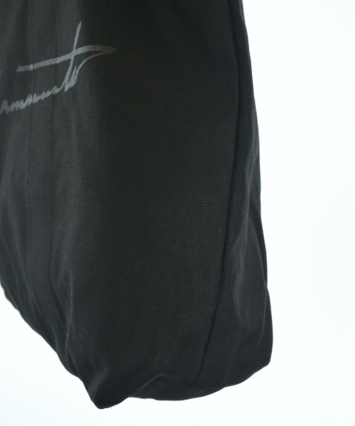 Yohji Yamamoto（ヨウジヤマモト）トートバッグ 黒 サイズ:- メンズ/2200665784057