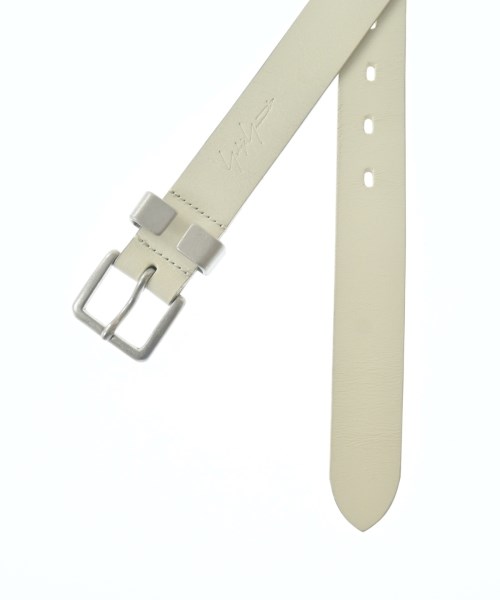 Yohji Yamamoto（ヨウジヤマモト）ベルト 白 サイズ:- レディース/2200665563096