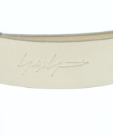 Yohji Yamamoto（ヨウジヤマモト）ベルト 白 サイズ:- レディース/2200665563096