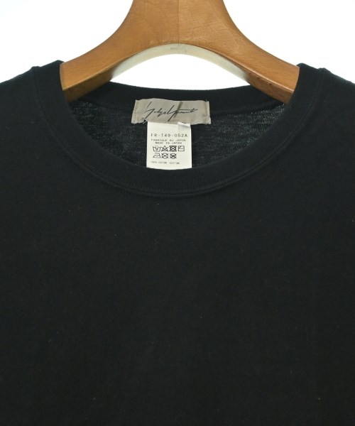 Yohji Yamamoto（ヨウジヤマモト）Tシャツ・カットソー 黒 サイズ:2(S位) メンズ/2200667040045