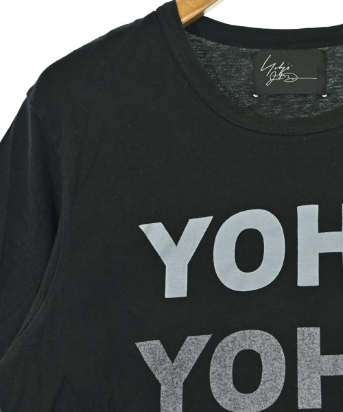 Yohji Yamamoto（ヨウジヤマモト）Tシャツ・カットソー 黒 サイズ:3(M位) レディース/2200668007047