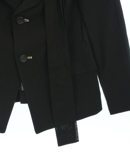 Yohji Yamamoto（ヨウジヤマモト）カジュアルジャケット 黒 サイズ:1(XS位) レディース/2200669829013