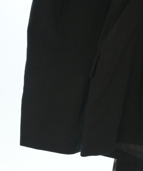 Yohji Yamamoto（ヨウジヤマモト）カジュアルジャケット 黒 サイズ:1(XS位) レディース/2200669829013