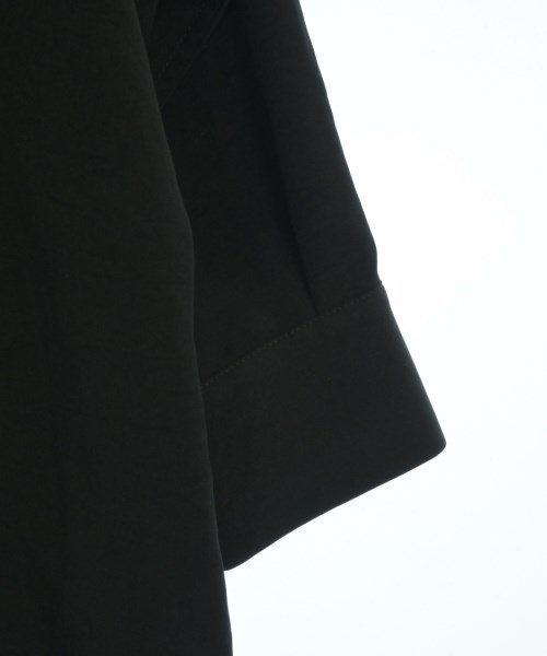 Yohji Yamamoto（ヨウジヤマモト）シャツワンピース 黒 サイズ:1(XS位) レディース/2200669829037