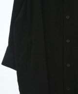 Yohji Yamamoto（ヨウジヤマモト）シャツワンピース 黒 サイズ:1(XS位) レディース/2200669829037