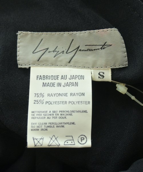 Yohji Yamamoto（ヨウジヤマモト）ワンピース 黒 サイズ:S レディース/2200664901028