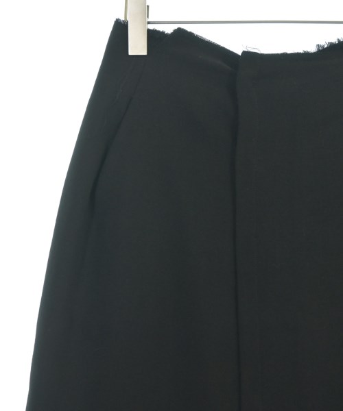 Yohji Yamamoto（ヨウジヤマモト）ロング・マキシ丈スカート 黒 サイズ:XS レディース/2200664901080
