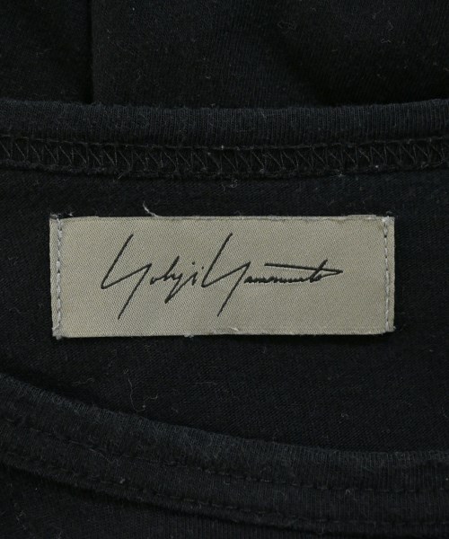 Yohji Yamamoto（ヨウジヤマモト）Tシャツ・カットソー 黒 サイズ:2(S位) メンズ/2200670453030