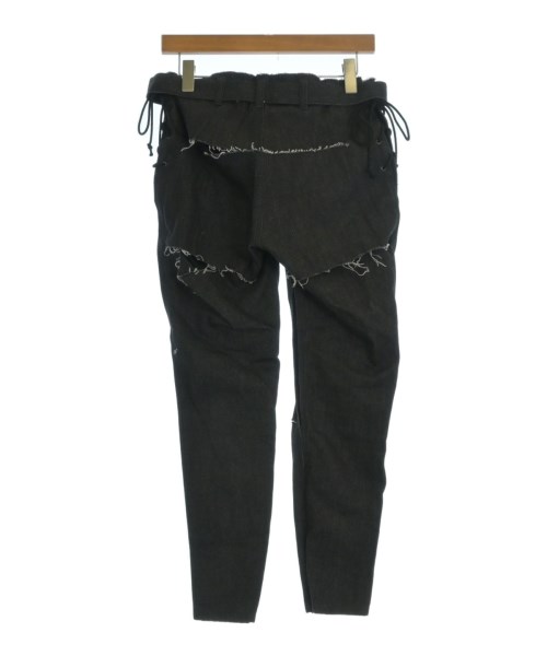 Yohji Yamamoto（ヨウジヤマモト）デニムパンツ 黒 サイズ:1(XS位) レディース/2200670727018