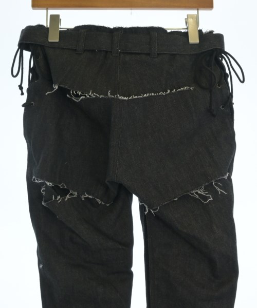 Yohji Yamamoto（ヨウジヤマモト）デニムパンツ 黒 サイズ:1(XS位) レディース/2200670727018