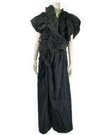 Yohji Yamamoto（ヨウジヤマモト）オールインワン/サロペット 黒 サイズ:2(S位) レディース/2200670132027